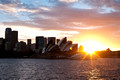 Sunset on Sydney Harbour