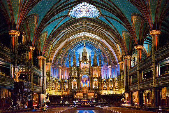 Notre Dame Cathedral - Montreal
